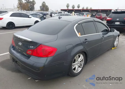 2011 Infiniti G37 Journey from USA, damaged, VIN JN1CV6AP6BM507920